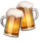 Clinking Beer Mugs