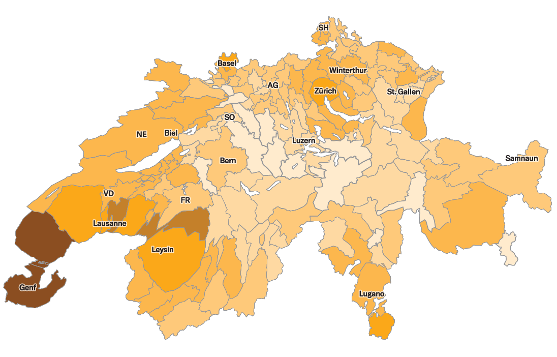 Schweiz Neugierde